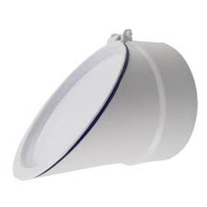 Válvula Retenção Esgoto Branco Cano 50mm Abs Anel Eva Valeplast