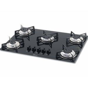 Cooktop 5 Bocas Vidro - Fischer