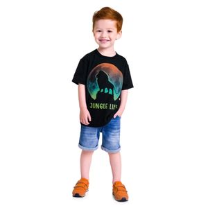 Camiseta Infantil Menino Verão Confortável Kyly