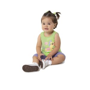 Conjunto Bebê Menina Confortável Verão Estilosa Malwee