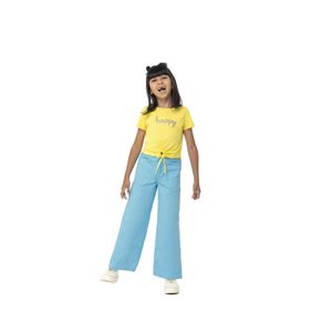 Blusa Cropped Infantil Menina Verão Estilosa Malwee