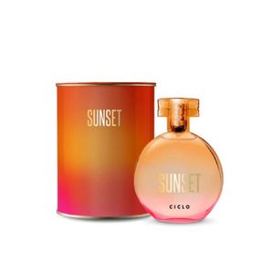 Perfume Deo Colônia Sunset Ciclo 100ml Lata - Ciclo Cosméticos