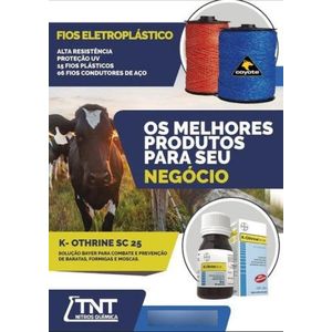 Fio Eletroplástico Coyote Azul - 500 Mt
