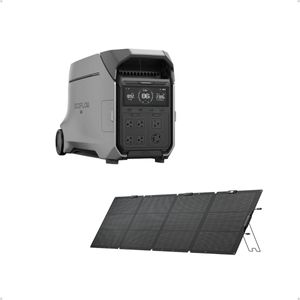Central De Energia Ecoflow Delta Pro 3 mais Painel 220w