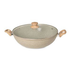 Panela Wok 7L 34CM Marble Cinza Dust Oster