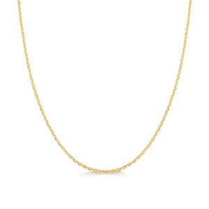 Colar de Ouro 18k Bailarina 45 cm