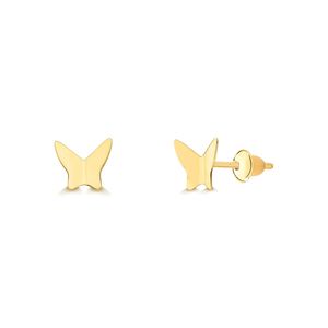 Brinco Borboleta de Ouro 18k