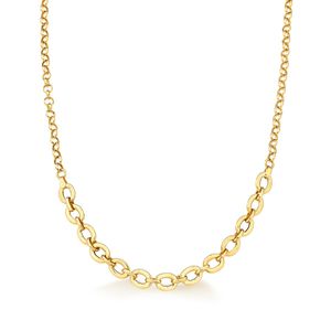 Colar de Ouro 18k Elos 45 cm