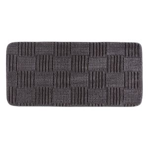Tapete Passadeira Aconchego Corttex 45x100cm Cinza