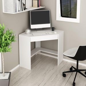 Escrivaninha/Mesa Escritório de Canto Multimóveis CR25064 Branca