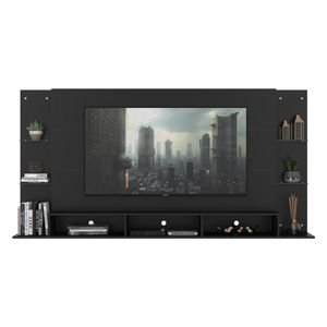 Painel com Suporte para TV até 65" Multimóveis Nairóbi Plus FG3356 Preto