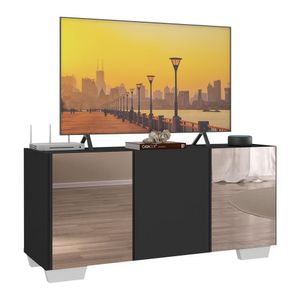 Rack TV até 32 Polegadas com Espelhos 3 Portas Multimóveis MP1079