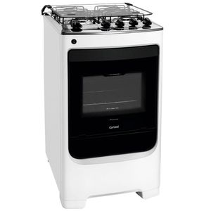 Fogão Consul 4 Bocas CFO4NAB com Acendimento Automático e Design Frente Única Bivolt - Branco