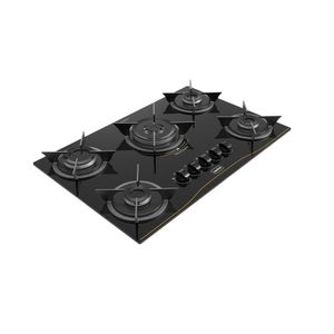 Cooktop 5 Bocas a Gás Tripla Chama Realce Bivolt CR226