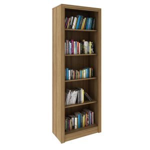 Estante Escritório 60 cm Multimóveis CR25014 Amendoa