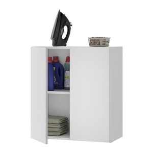 Armário Lavanderia com 2 Portas Multimóveis MP5021 Branco