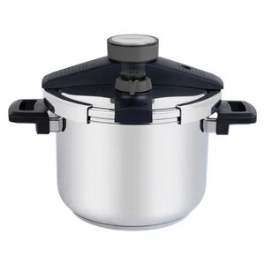 Panela de Pressão Presto Em Aço Inox Fundo Triplo 6 Litros - Tramontina