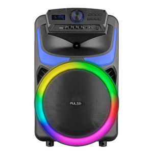 Caixa de Som Portátil Pulse SP403E Bluetooth, Cartão SD, Wi-Fi - 550W