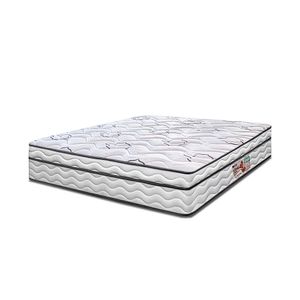 Colchão Queen Cama InBox Moderne Ortopédico com Camada Especial de Espuma D45 25x158x198cm - Branco/Grafite