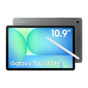 "Tablet Samsung Galaxy Tab S10 FE, 128GB, 8GB RAM, Tela de 10.9"" 90Hz, Câmera Traseira de 13MP, IP68, Android 15, Caneta S Pen e Capa Protetora"