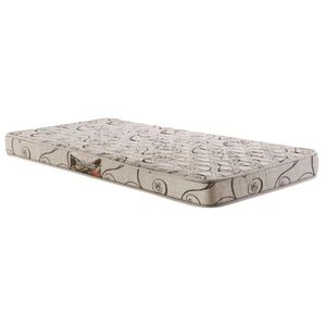 Colchão Solteiro Herval Trento Espuma D28 14x88x188 cm - Cinza/Preto