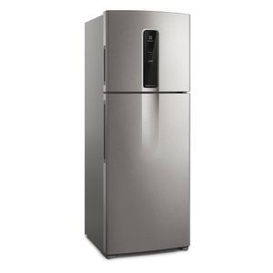 Geladeira Electrolux Frost Free Inverter 480L Efficient com AutoSense Duplex Inox Look - Bivolt