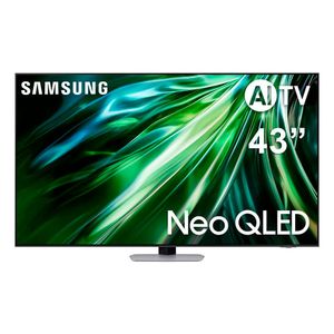 Smart TV 43 4K Samsung Gaming Neo QN43QN90D QLED, Processador com AI, Dolby Atmos, Alexa built in, Upscaling 4K, Wi-Fi, Bluetooth, USB e HDMI