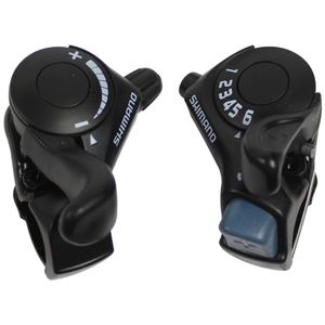 Alavanca de Cambio Tourney SL-TX30 com cabos 18 Marchas par Trocador