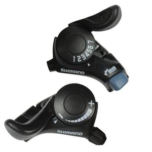 Alavanca de Cambio Tourney SL-TX30 com cabos 21 Marchas par Trocador