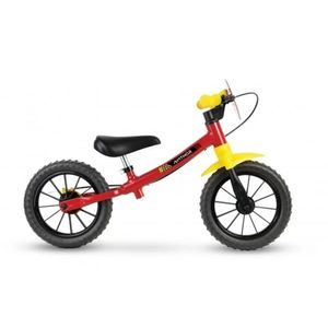 Bicicleta Balance Bike Masculina Vermelho Aro 12