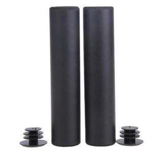 Manopla NBR1 de Silicone 130mm Preto com Plug