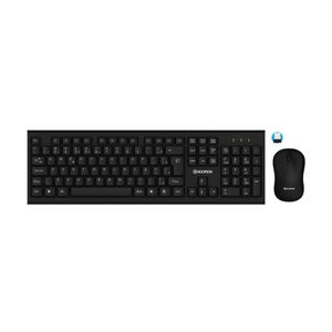 Kit Mouse e Teclado Office Wireless Hoopson