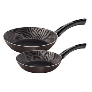 Jogo de Frigideiras Tramontina Paris Alumínio Chumbo 2 Peças