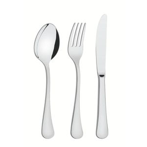 Faqueiro Tramontina Zurique em Aço Inox com Facas de Mesa 24 Peças