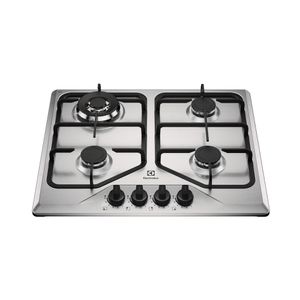 Cooktop 4 Bocas a Gás Electrolux Inox Experience Multi Chama e Grade Ferro Fundido (KE4XC)
