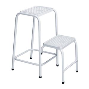 Banqueta Escada Utimil 2 Degraus - Branca