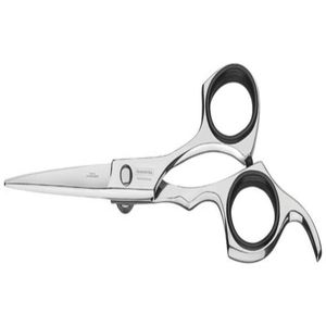 Tesoura para Cabelo Tramontina em Inox com Fio Navalha e Apoio Fixo para Dedo 5,5"