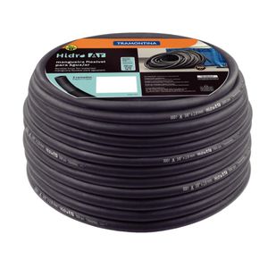 Mangueira Hidro Ar 300 psi Tramontina Para Água ou Ar em PVC Flexível 1/2" x 3mm 3 Camadas 100m