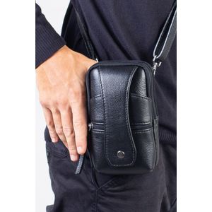 Shoulder bag 2 em 1 de couro Vinni