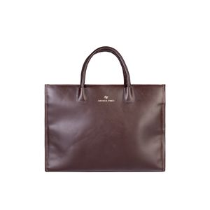 Pasta executiva de couro feminina Vitória