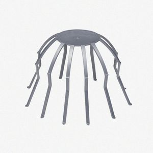 Ralo Grelha Flexível Anti Folha Calha Prata 120x135mm Astra