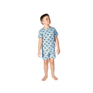 Pijama De Dormir Infantil Menino Estiloso Verão By Gus