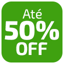 Até 50% OFF