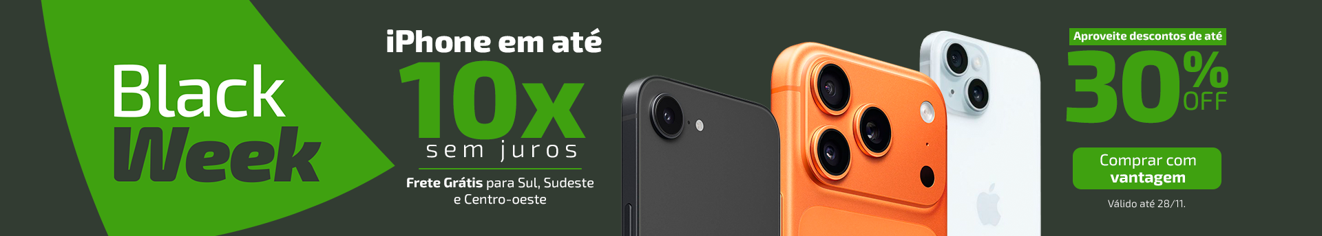 10x sem juros Iphone